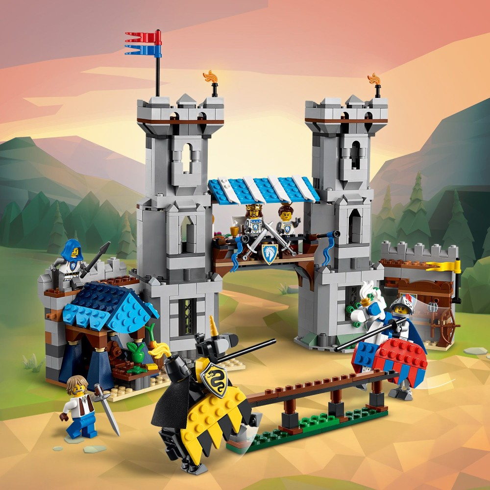 LEGO Creator - Средневековый замок рыцарей на конях 3в1 31168