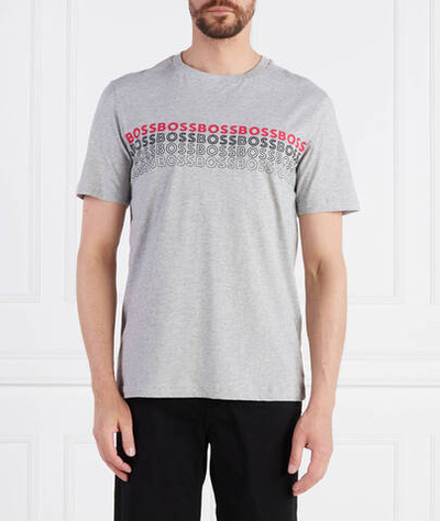 Футболка Tee 2 BOSS GREEN - серый(50488785)