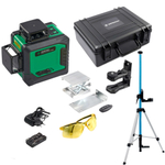 Лазерный уровень INSTRUMAX GL 3-360 Master SET+Штатив-штанга элевационный LP-300  с треногой 3м