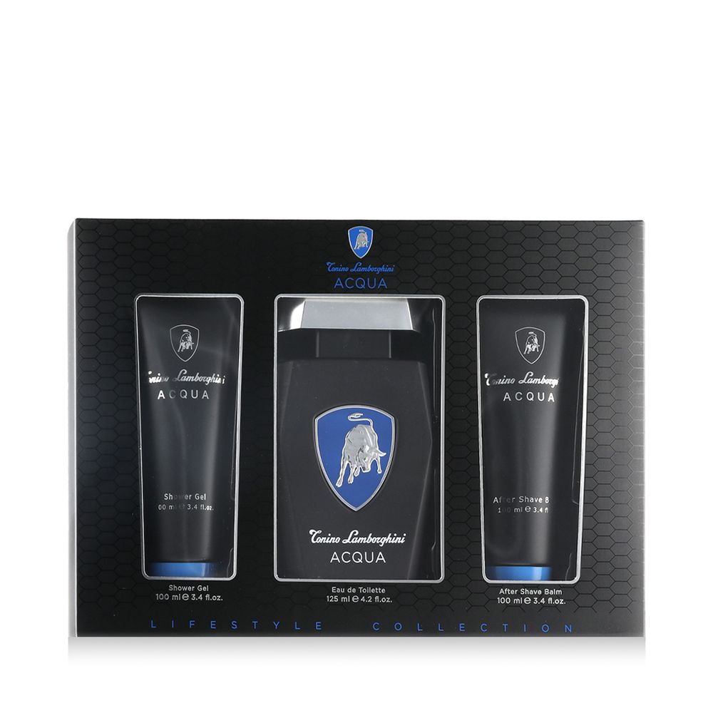 Tonino Lamborghini Acqua EDT 125 ml + ASB 100 ml + SG 100 ml (man) 1 pcs