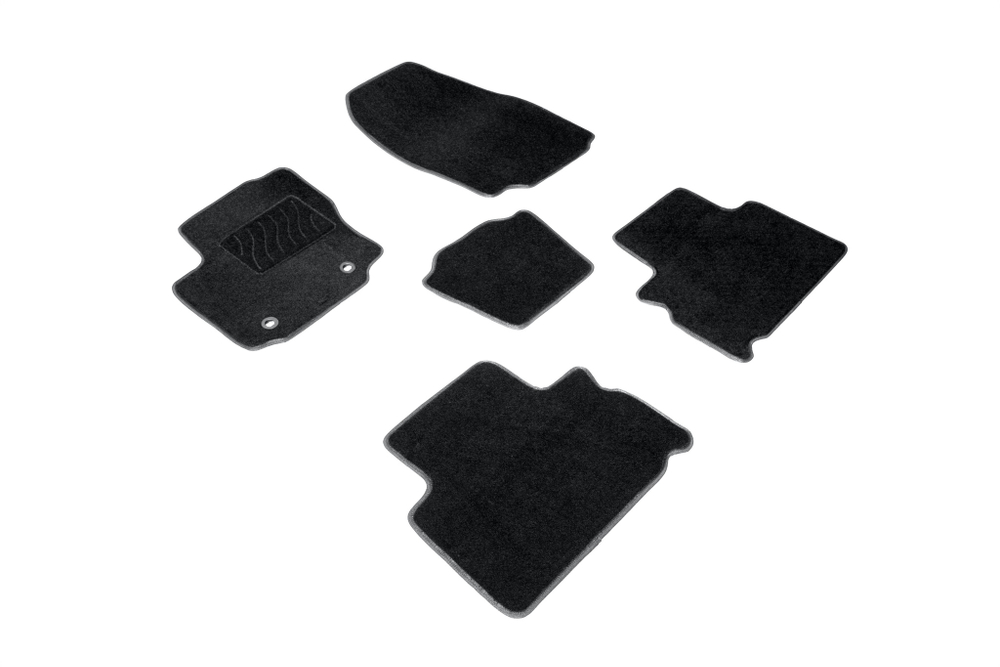 Ворсовые коврики LUX для Ford S-MAX 2006-2015, Seintex.83147