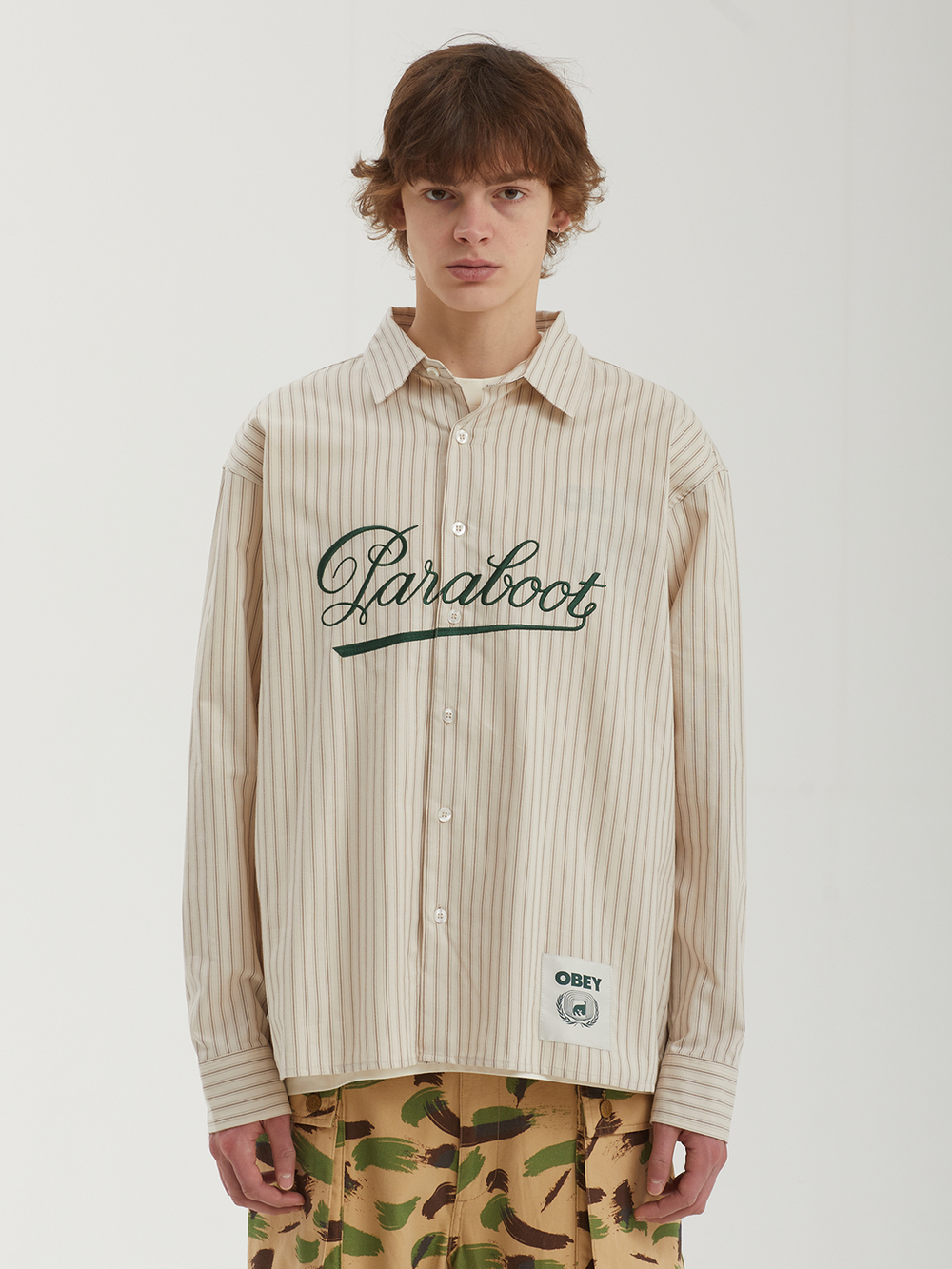 Мужская Рубашка Bochy Embroidered