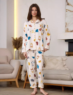 Пижама штаны+рубашка дл/р В2628