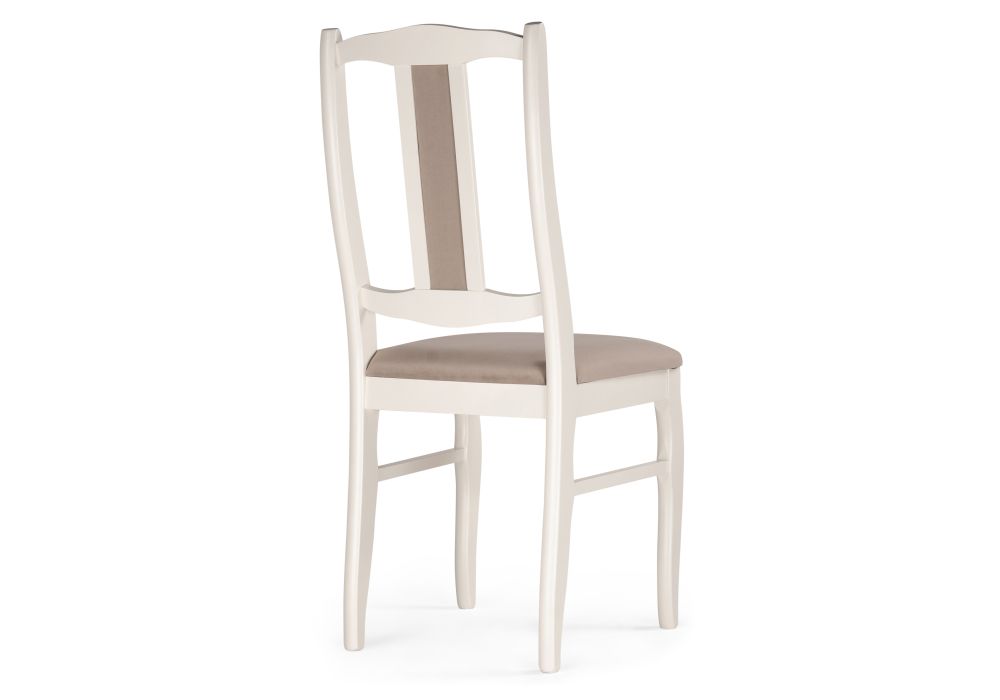 Деревянный стул Киприан бежевый / слоновая кость