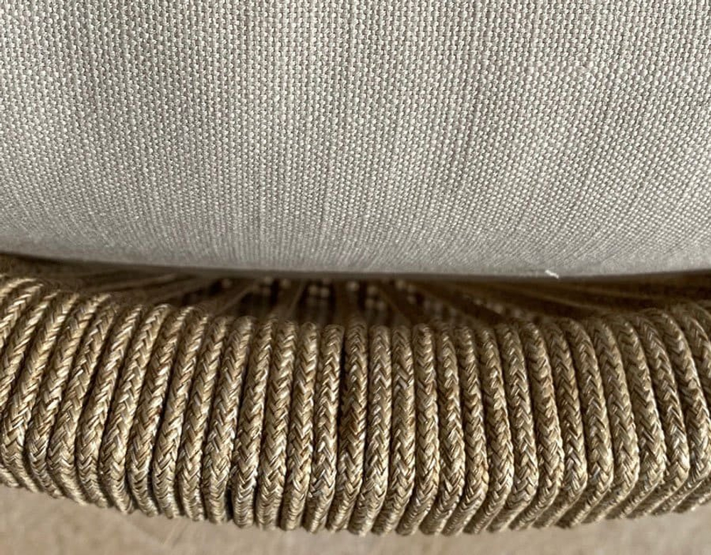 Кресло деревянное с подушками Tagliamento Ravona KD, натуральный, бежевый, HUC25690KD