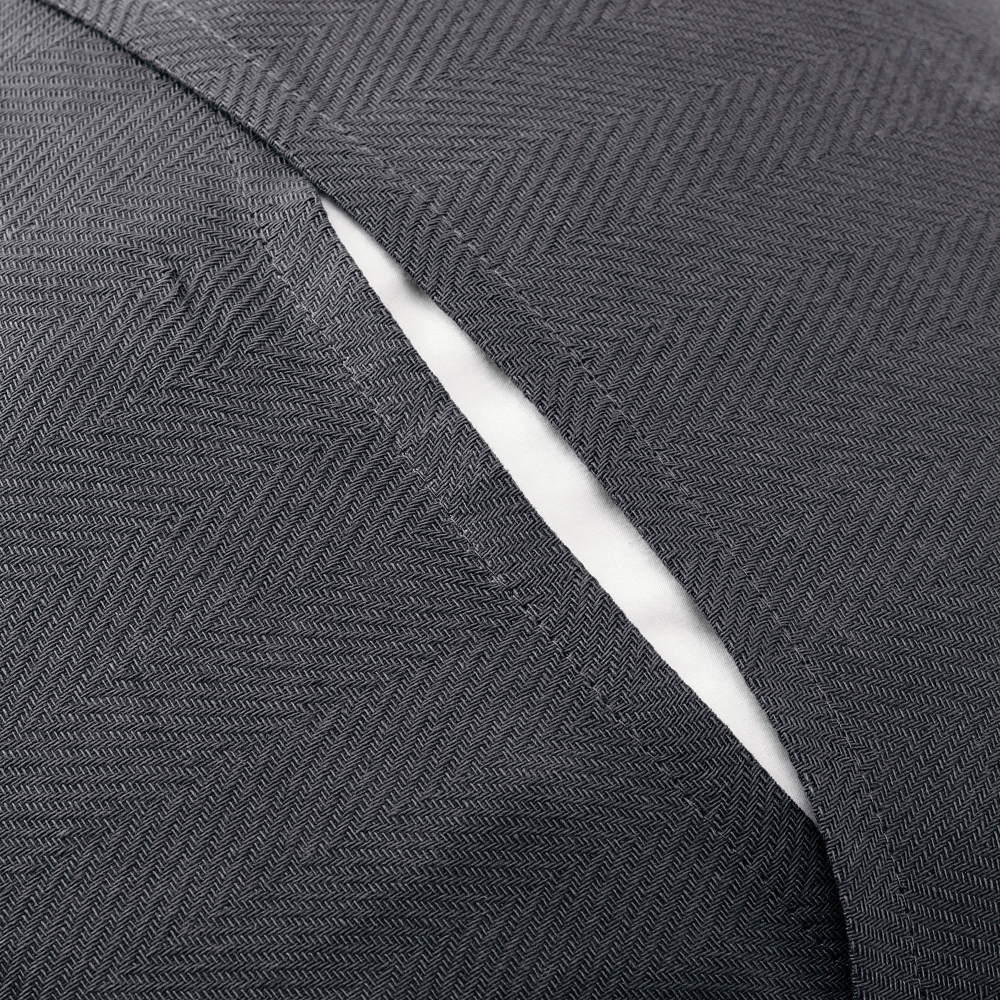 Чехол на подушку IKEA PRAKTSALVIA (ПРАКТСАЛЬВИА), Антрацит, 50x50 см