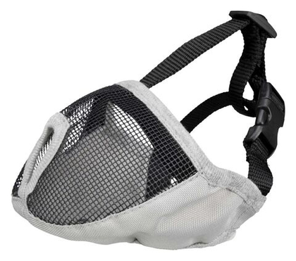 TRIXIE Намордник для короткомордых пород из полиэстера, размер М (45 см)