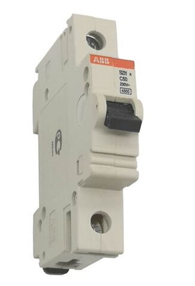 Автоматический выключатель ABB S231R C50, 50А 4,5кА 1п C
