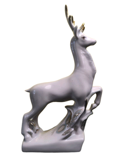 Фарфоровая статуэтка "Олень" (Полонное ЗХК) 1970-1990 гг.