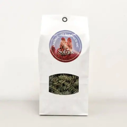 Макароны без глютена из батата и сорго со спирулиной Фузилли "Sorgik", 300 г