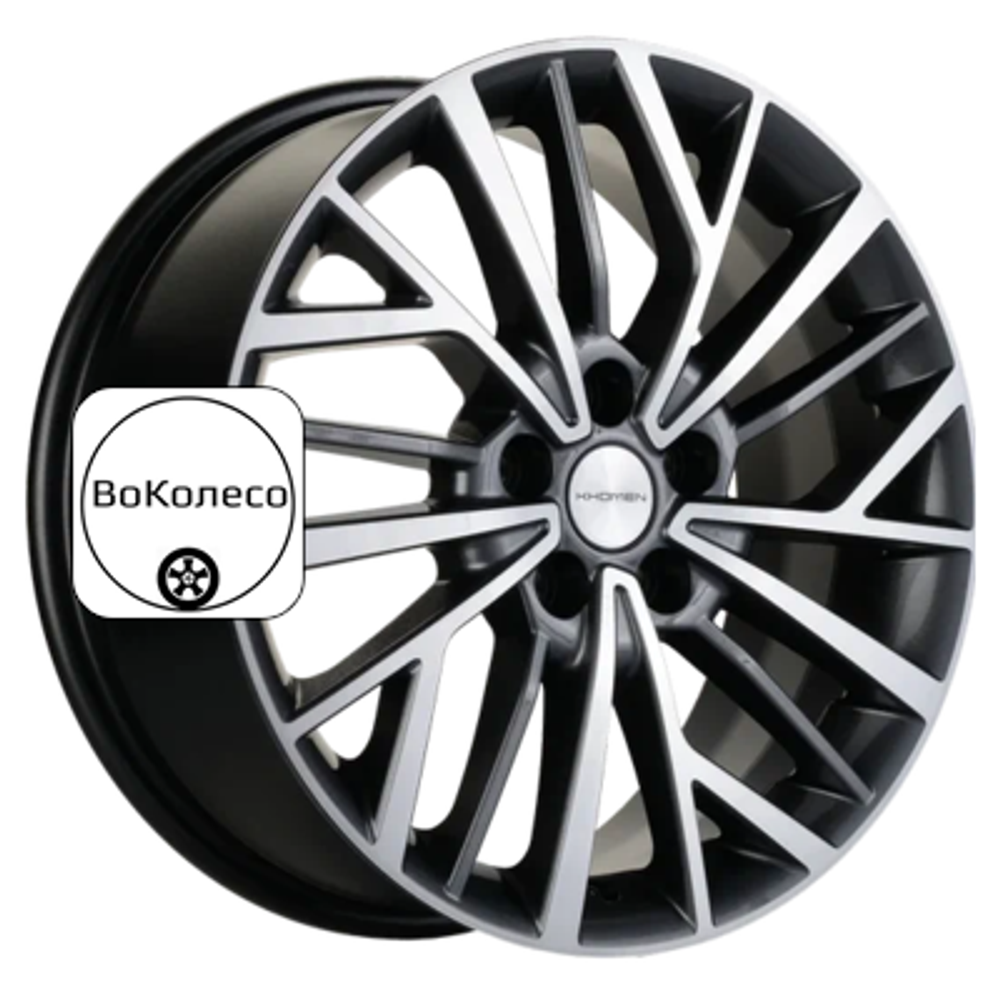 7x17/5x114,3 ET48,5 D67,1 KHW1717 (Sportage) Gray-FP Khomen Wheels