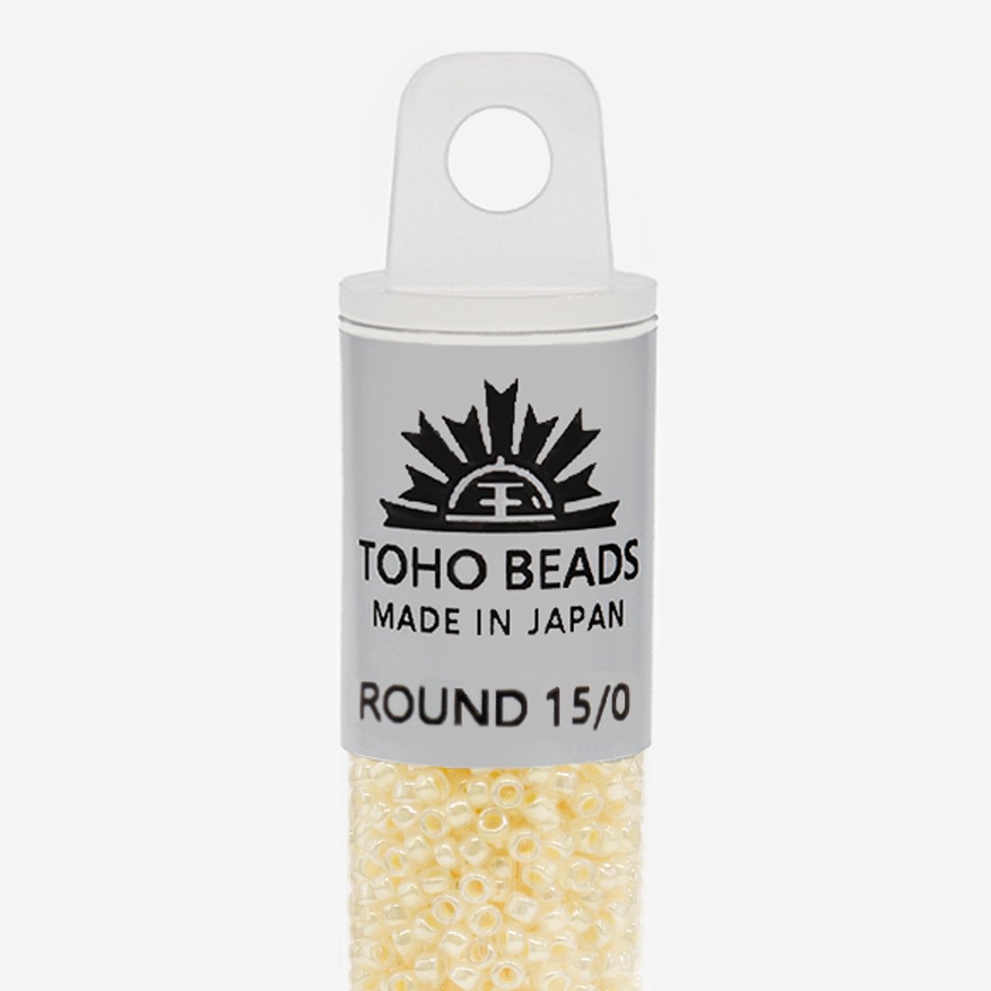 Японский бисер TOHO Round 15/0 (№142), жемчужный глянцевый