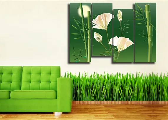 Модульная картина "Бамбук"