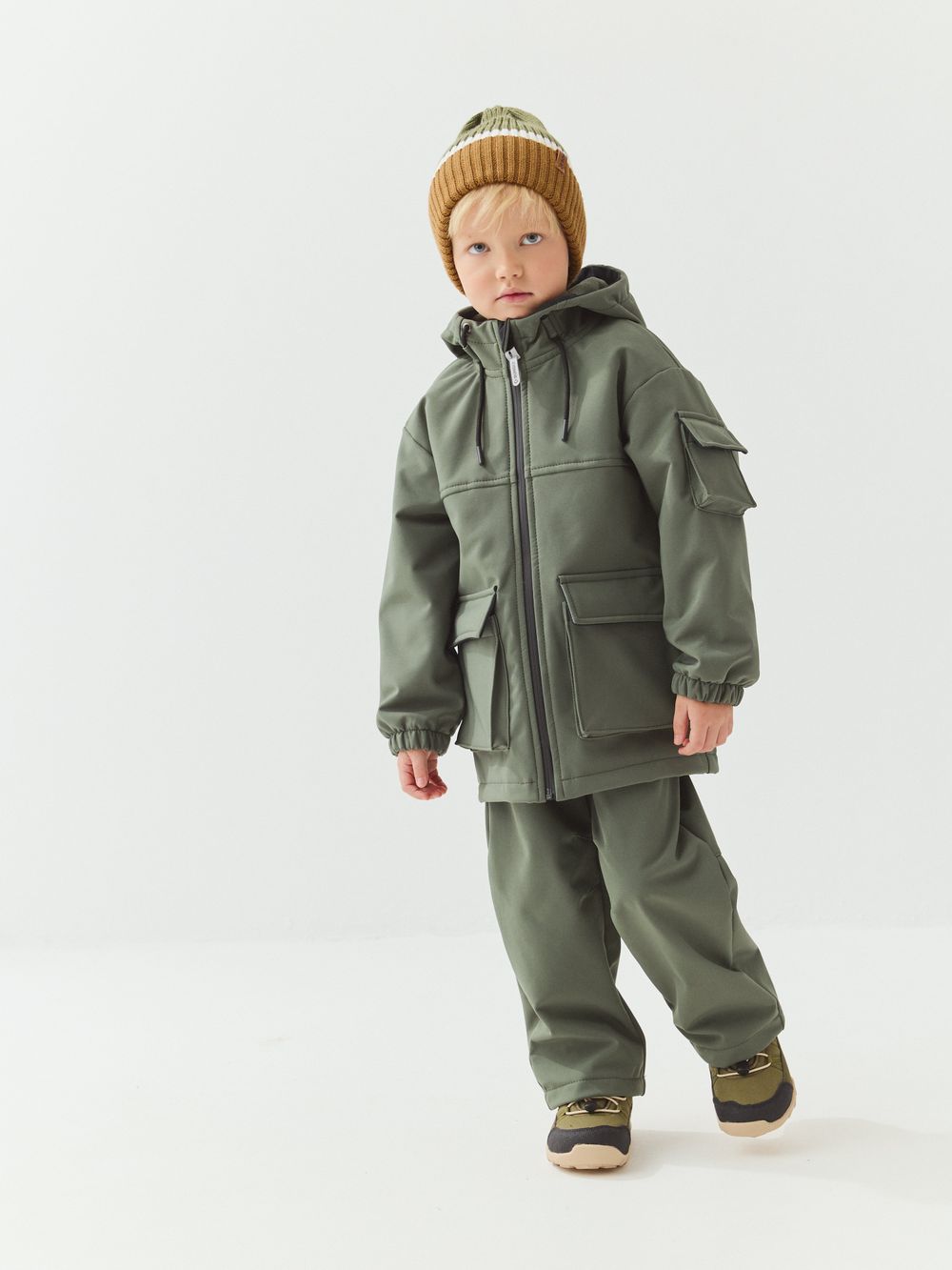 Куртка Softshell демисезонная "Хаки"