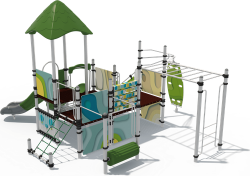 Детский городок Фиджи, комплектация 1 (паттерн Papercut)