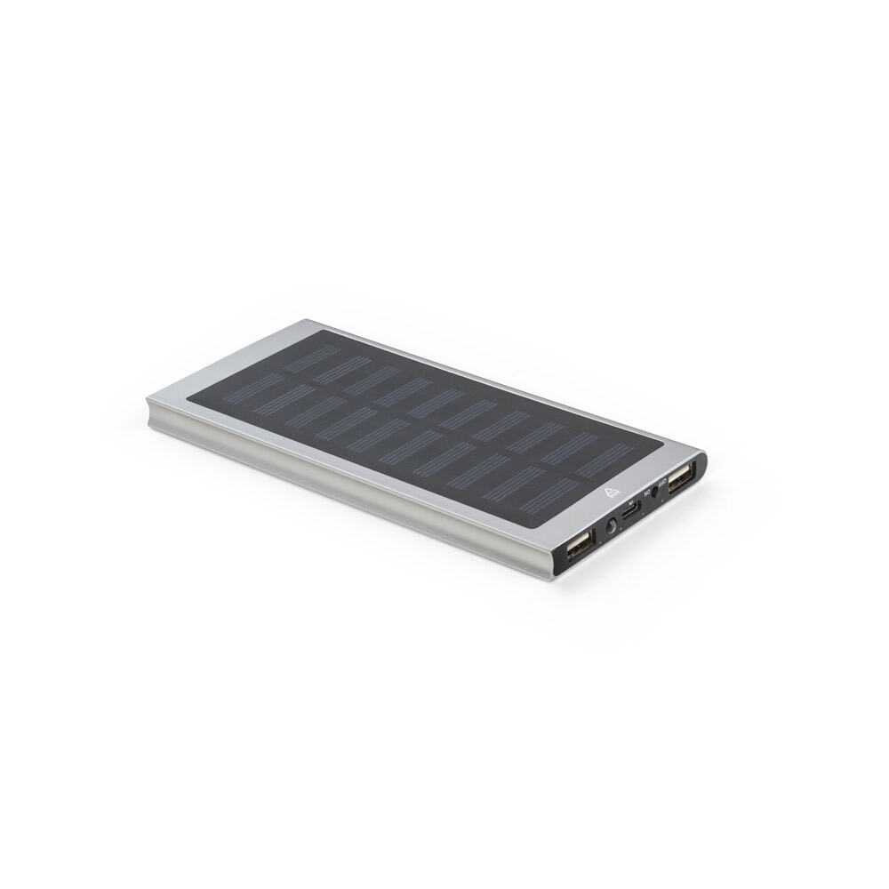 CLERK. Портативный аккумулятор из 100% переработанного алюминия 8'000 mAh