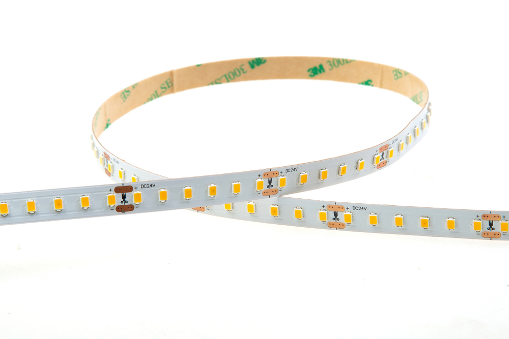 Стабилизированная светодиодная лента,нейтральный, 120 д/м 4000K, 9,6W/m, 920 Lm/m,IP20,Ra95,бобина 15м.