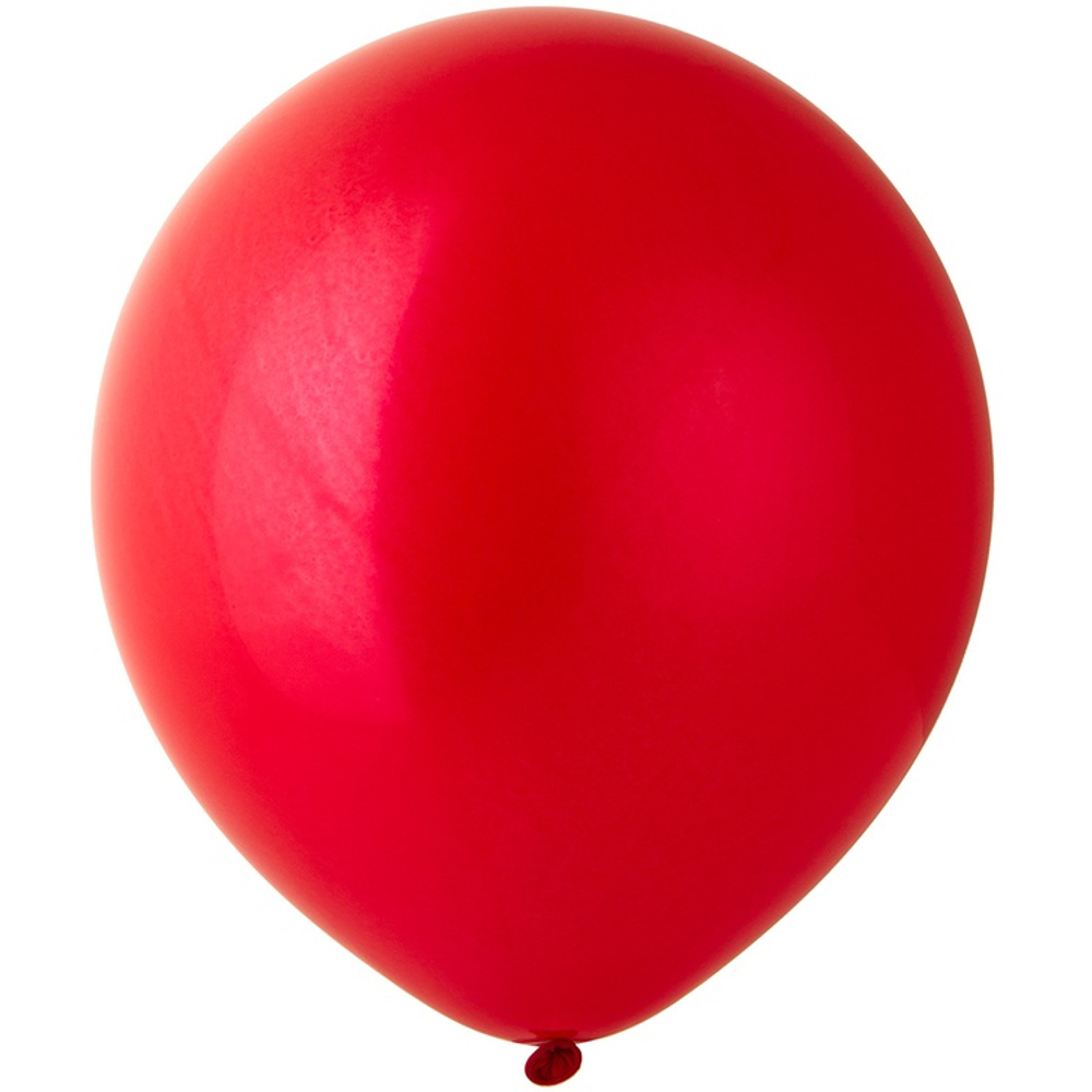 Шар латексный Пастель 46 см (Красный)