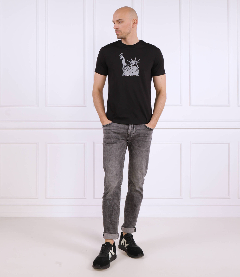 футболка Armani Exchange - черный(3RZTAC ZJA5Z)