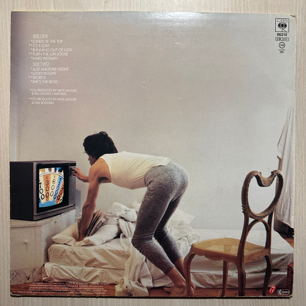 Mick Jagger - She's The Boss (Европа 1985г.)
