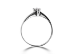 Помолвочное кольцо с бриллиантом