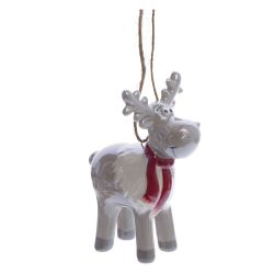 GAEM Украшение новогоднее "Олень", L7 W4,5 H8,5 см, 3в.