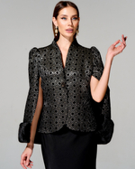 Жакет "София" с меховой отделкой