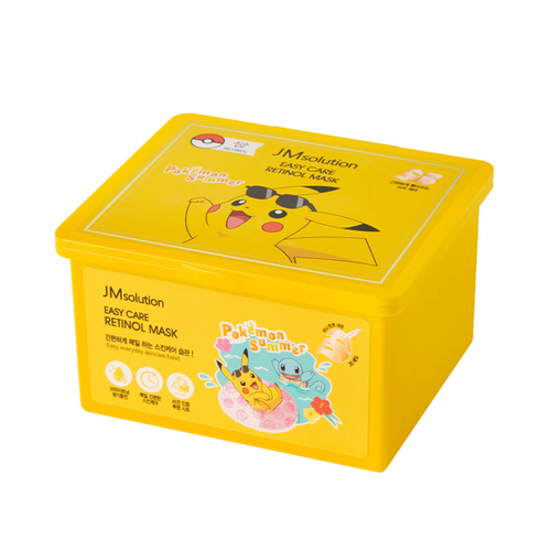 JMsolution Easy Care Retinol Mask Pokemon Summer 30шт