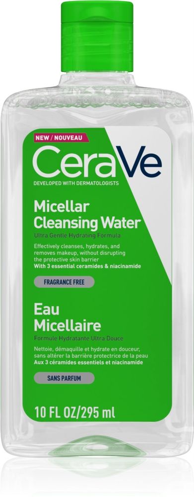 CeraVe очищающая мицеллярная жидкость с увлажняющим эффектом Cleansers