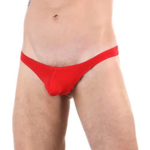 Мужские трусы тонги красные Romeo Rossi 1044-8