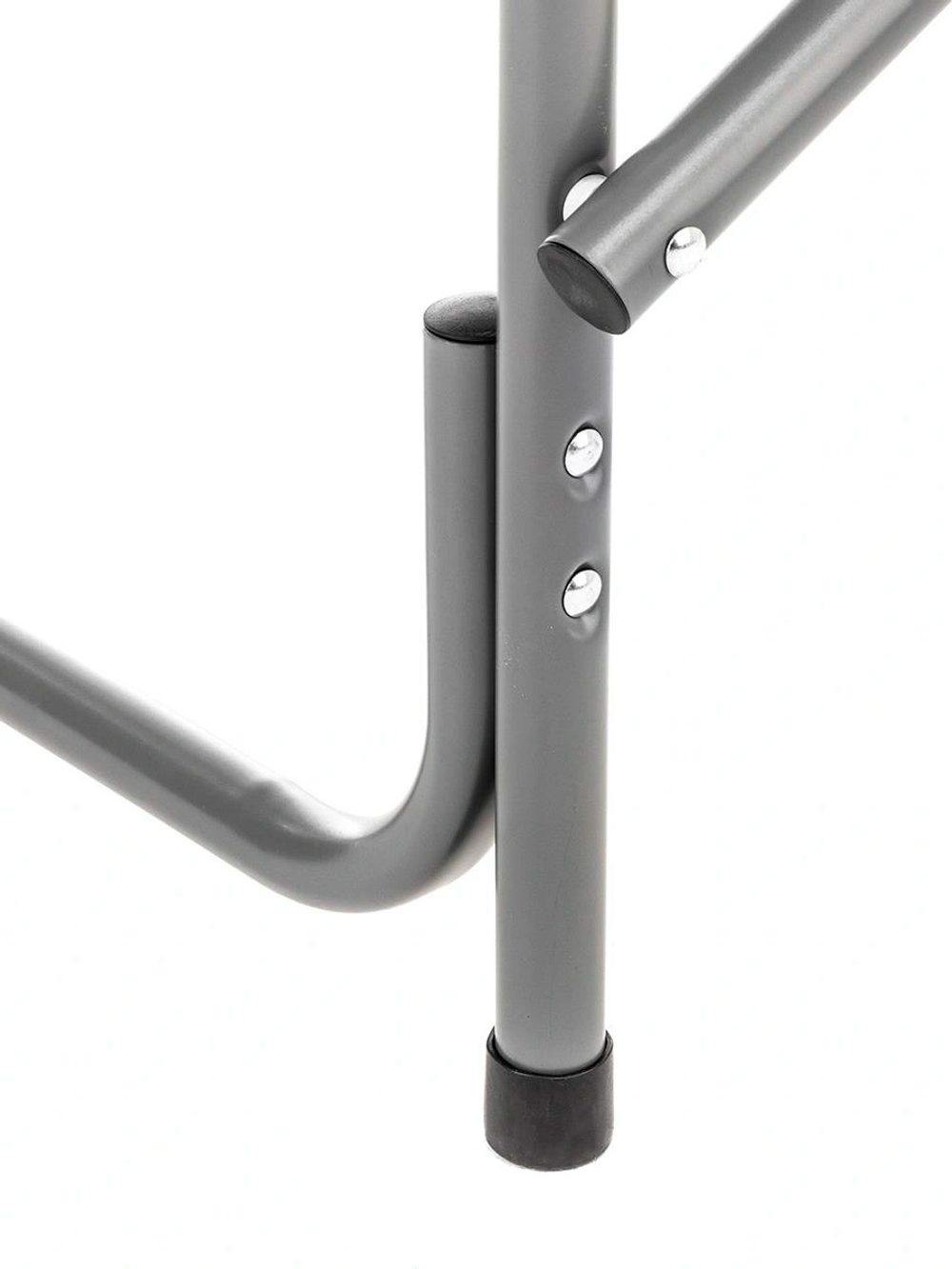 Кресло раскладное Nisus, 200 кг, поворотная спинка, серый/красный/черный (T-N-DC-07-PS-GRD)