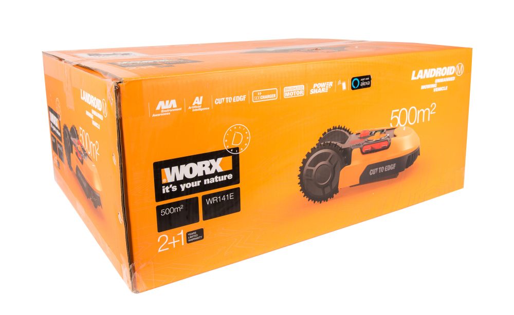 Роботизированная газонокосилка WORX WR141E Landroid M
