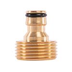 Адаптер латунный, 1, внешняя резьба Palisad, 65851