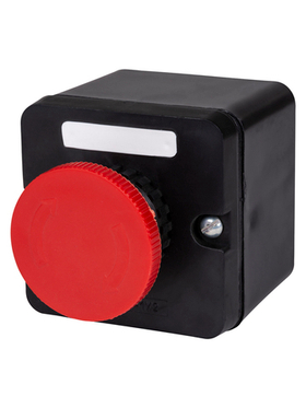 ПКЕ 222-1 У2, красный гриб с фиксацией, IP54 TDM SQ0742-0028