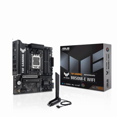 Материнская плата ASUS TUF GAMING B850M-E WIFI AM5 4xDDR5 4xSATA 3xM.2 HDMI 2xDP USB-Ci micro-ATX