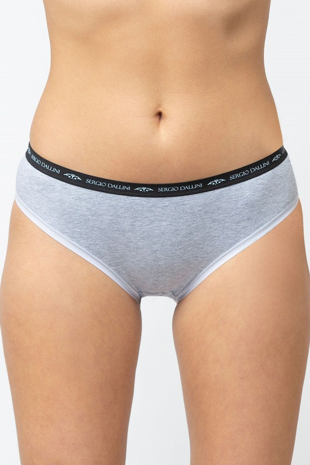 Женские трусы-слипы из хлопка (Размер: L) (Цвет: белый)