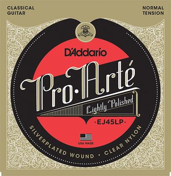 Струны для классической гитары, нормальное натяжение, D'Addario EJ45LP Pro-Arte Composite