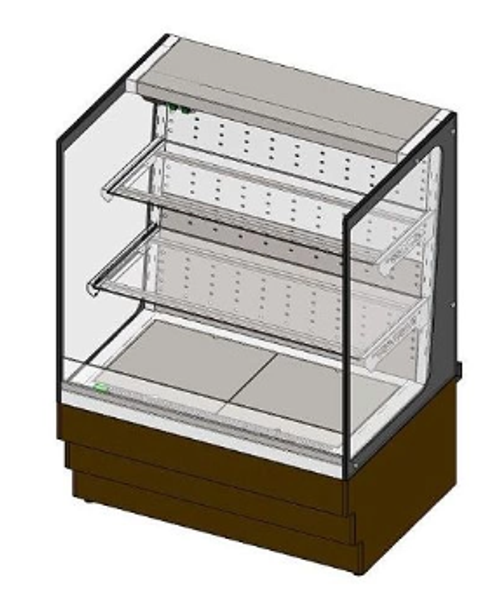 Витрина кондитерская холодильная REFETTORIO Crystal RKC21A POG