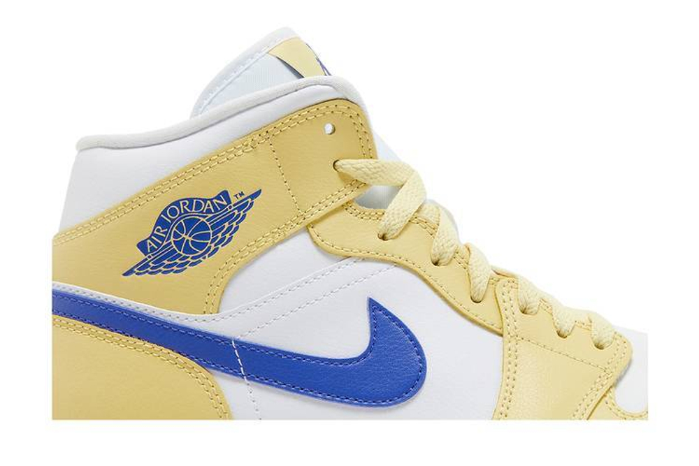 Кроссовки Jordan Air Jordan 1 Mid "Lemon Wash" (Женская размерная сетка)
