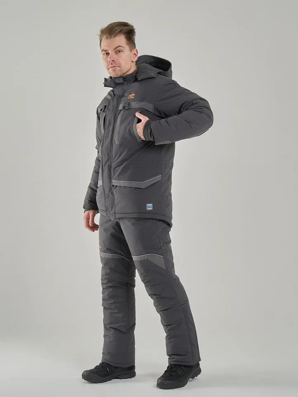 Костюм Taygerr Рыболов-2 (-45°C) оникс, тк. Таслан