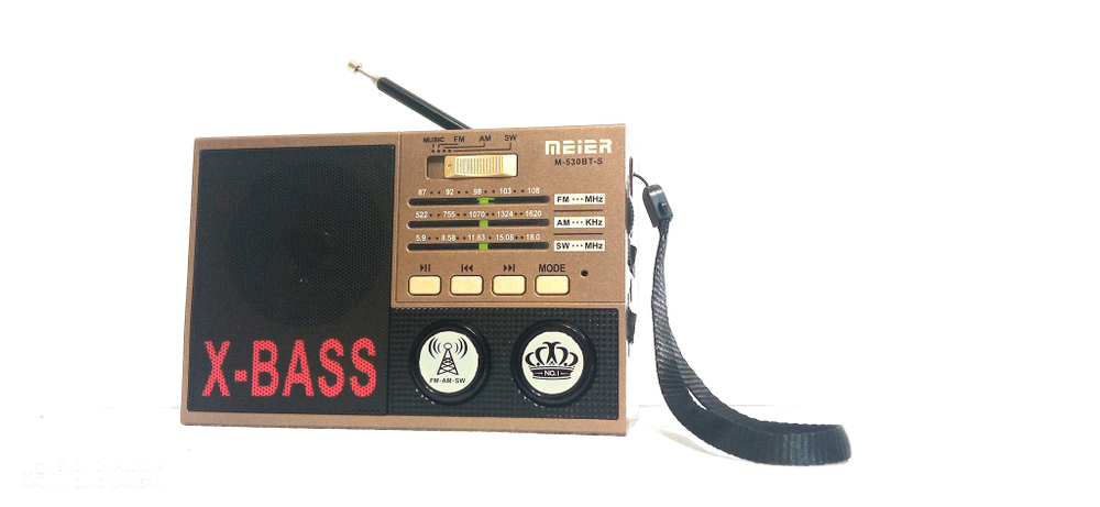 Радиоприемник с MP3 плеером +Solal panel Meier M-530BT-S