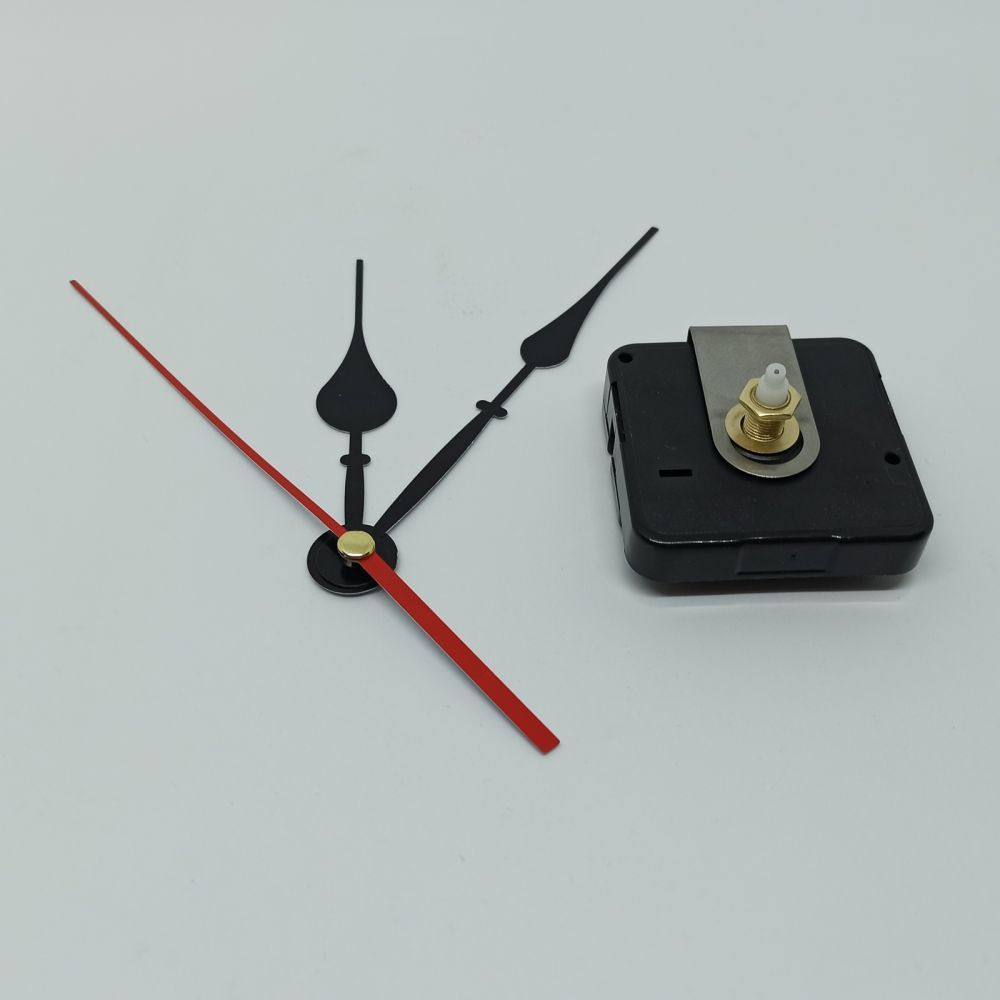 Часовой механизм, шток 16 мм, со стрелками №03 (1уп = 5шт)