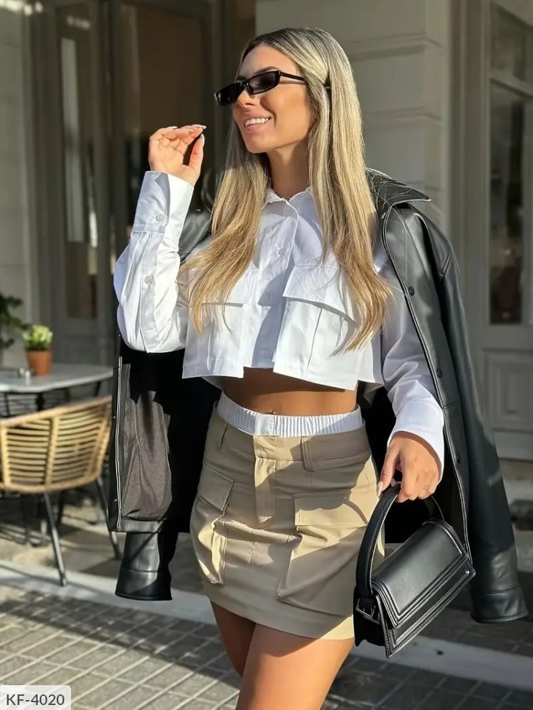 Рубашка KF-4020 Фабрика Моды