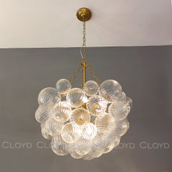 Люстра Cloyd MORRA C5 / Ø60 см - латунь (арт.11639)