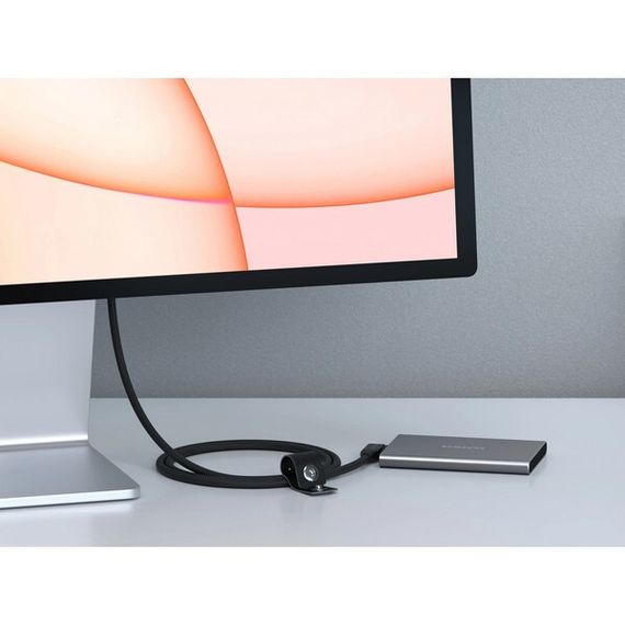 Кабель угловой Satechi Right Angle USB-C - USB-C 1 м 240W PD (AP-YCR100K) черный