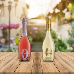 Вино игристое безалкогольное Bottega Зеро Розе Спарклинг Лайф, 0,75 л