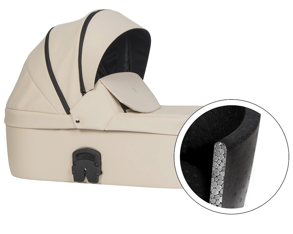 Детская коляска Riko Nano Thermo Ecco 2 в 1 03 Ivory beige (бежевый)
