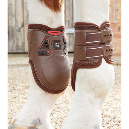 Ногавки PREMIER EQUINE Kevlar Airtechnology Fetlock зад (коричневый)