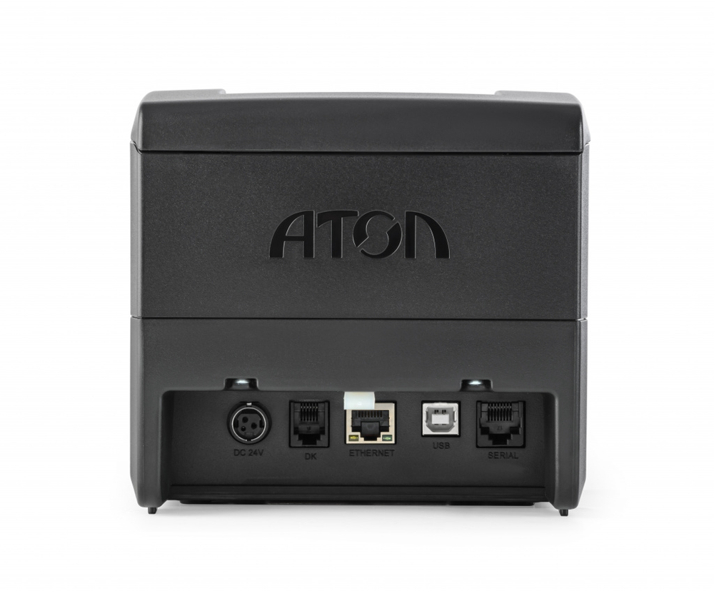 ККТ АТОЛ 25Ф. Черный. Без ФН. USB. RS-232. Ethernet. 5.0