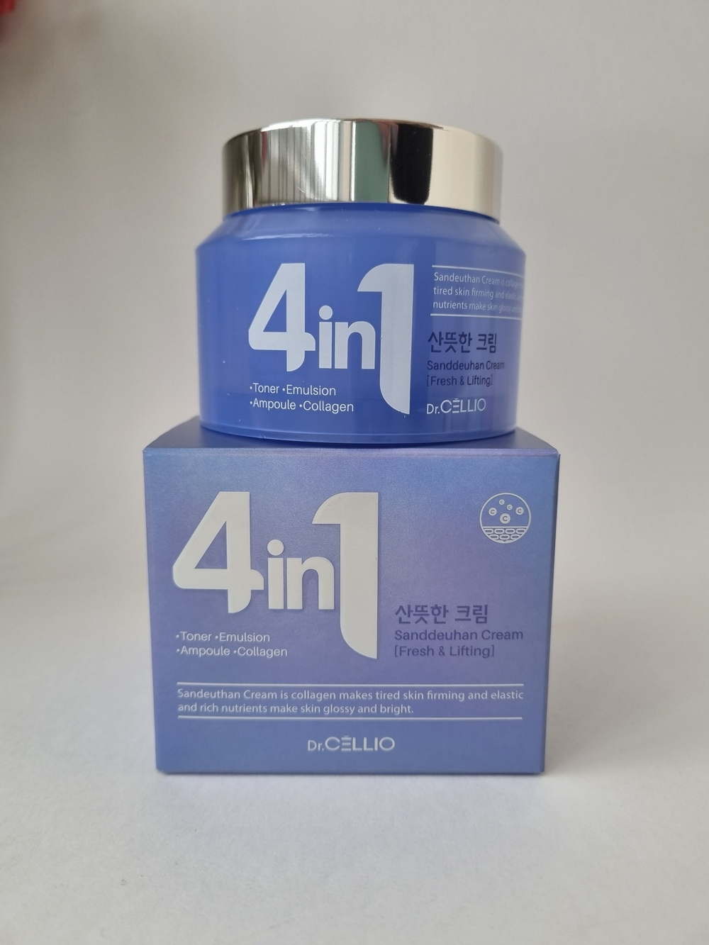 DR.Cellio Крем для лица 4 в 1 с коллагеном